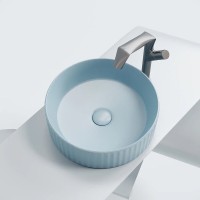 Раковина Ceramicanova Element CN6057ML, 36 см, сантехфарфор, цвет голубой матовый