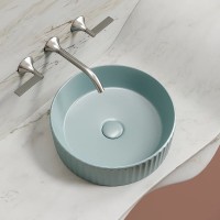 Раковина Ceramicanova Element CN6057MLG, 36 см, сантехфарфор, цвет зеленый матовый