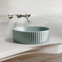 Раковина Ceramicanova Element CN6057MLG, 36 см, сантехфарфор, цвет зеленый матовый