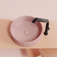 Раковина Ceramicanova Element CN6057MP, 36 см, сантехфарфор, цвет розовый матовый