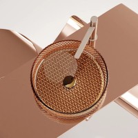Раковина Ceramicanova Cristal CN6058, 36 см, стекло, цвет бежевый