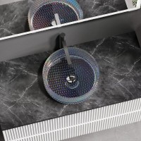 Раковина Ceramicanova Cristal CN6059, 36 см, стекло, цвет неон