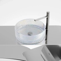 Раковина Ceramicanova Cristal CN6059, 36 см, стекло, цвет неон