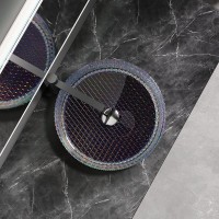 Раковина Ceramicanova Cristal CN6059, 36 см, стекло, цвет неон