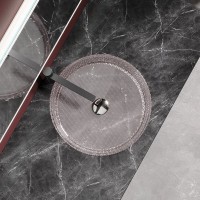 Раковина Ceramicanova Cristal CN6061, 36 см, стекло, цвет розовый
