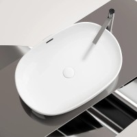 Раковина Ceramicanova Element CN6064, 61 см, сантехфарфор, цвет белый