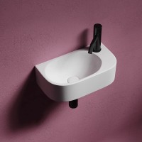 Раковина Ceramicanova Element L, CN6066L 41 см, сантехфарфор, белая