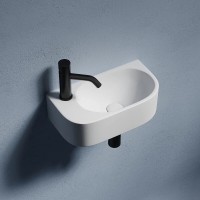 Раковина Ceramicanova Element R, CN6066R, 41 см, сантехфарфор, белая