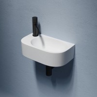 Раковина Ceramicanova Element R, CN6066R, 41 см, сантехфарфор, белая