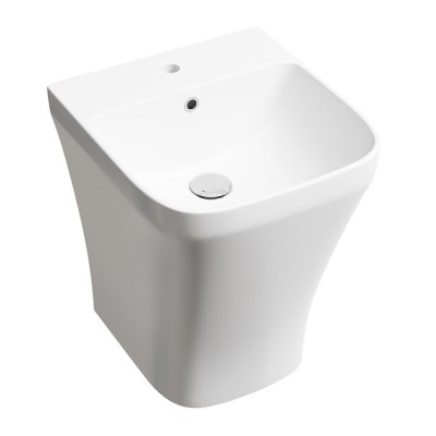 Раковина моноблок Ceramicanova Dion CN6067, 36 см, сантехфарфор, цвет белый