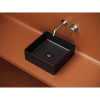 Раковина Ceramicanova Element CN6068MB, 36.1 см, сантехфарфор, цвет черный матовый