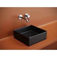 Раковина Ceramicanova Element CN6068MB, 36.1 см, сантехфарфор, цвет черный матовый