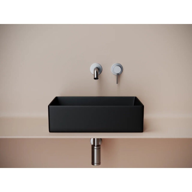 Раковина Ceramicanova Element CN6069MB, 47.1 см, сантехфарфор, цвет черный матовый