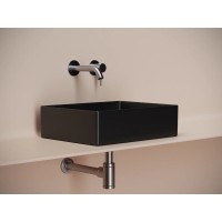 Раковина Ceramicanova Element CN6069MB, 47.1 см, сантехфарфор, цвет черный матовый