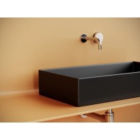 Раковина Ceramicanova Element CN6071MB, 70.1 см, сантехфарфор, цвет черный матовый