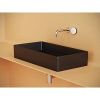 Раковина Ceramicanova Element CN6071MB, 70.1 см, сантехфарфор, цвет черный матовый