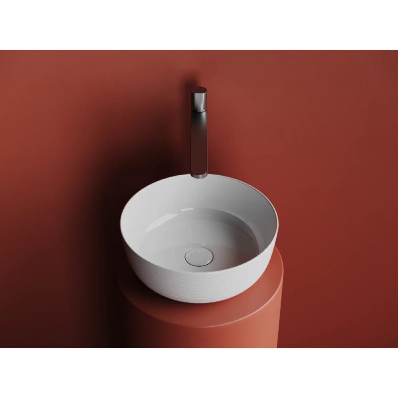 Раковина Ceramicanova Element CN6073, 35.6 см, сантехфарфор, цвет белый