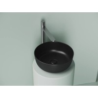 Раковина Ceramicanova Element CN6073MB, 35.6 см, сантехфарфор, цвет черный матовый
