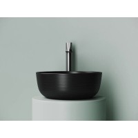 Раковина Ceramicanova Element CN6073MB, 35.6 см, сантехфарфор, цвет черный матовый