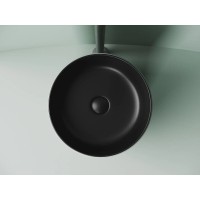 Раковина Ceramicanova Element CN6073MB, 35.6 см, сантехфарфор, цвет черный матовый