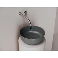 Раковина Ceramicanova Element CN6073MDH, 35.6 см, сантехфарфор, цвет темный антрацит матовый