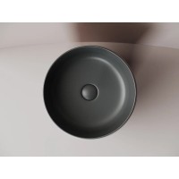 Раковина Ceramicanova Element CN6073MDH, 35.6 см, сантехфарфор, цвет темный антрацит матовый