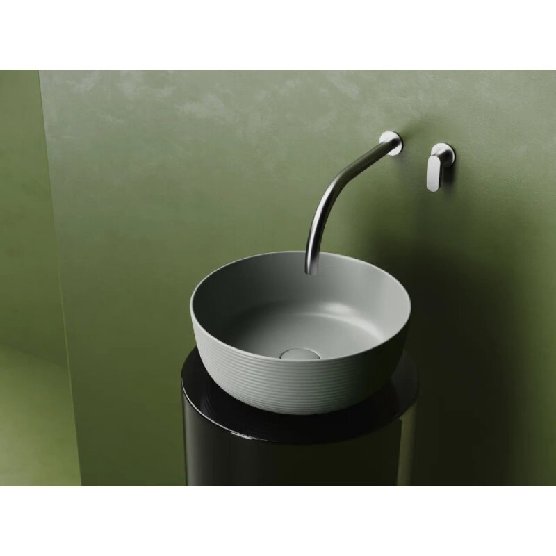 Раковина Ceramicanova Element CN6073MH, 35.6 см, сантехфарфор, цвет антрацит матовый