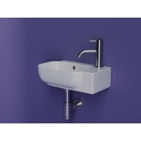 Раковина Ceramicanova Element CN6074L/CN6074R, 40.3 см, левая/правая, сантехфарфор, цвет белый