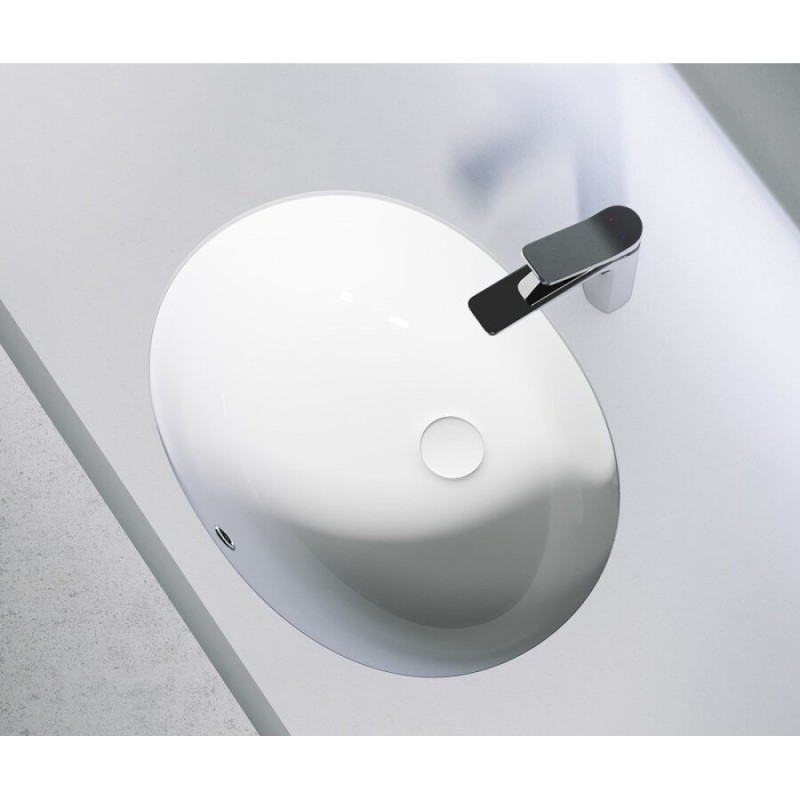 Раковина Ceramicanova Element CN6076, 52 см, сантехфарфор, белый