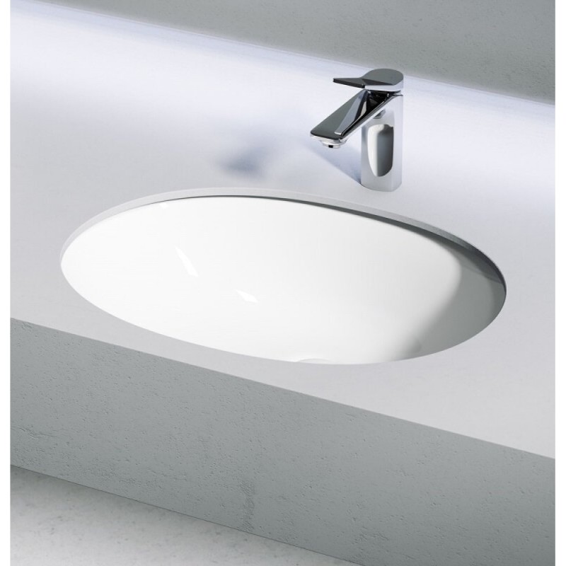 Раковина Ceramicanova Element CN6076, 52 см, сантехфарфор, белый