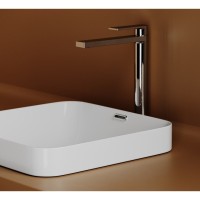 Раковина Ceramicanova Element CN6077, 43.8 см, накладная, сантехфарфор, белый