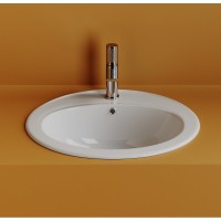 Раковина Ceramicanova Sun CN6079, 56.5 см, сантехфарфор, белый