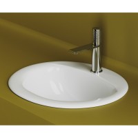 Раковина Ceramicanova Sun CN6080, 51.5 см, сантехфарфор, белый
