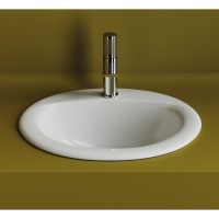 Раковина Ceramicanova Sun CN6080, 51.5 см, сантехфарфор, белый