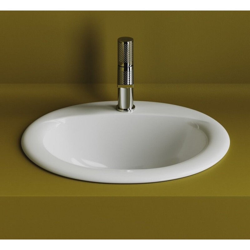 Раковина Ceramicanova Sun CN6080, 51.5 см, сантехфарфор, белый