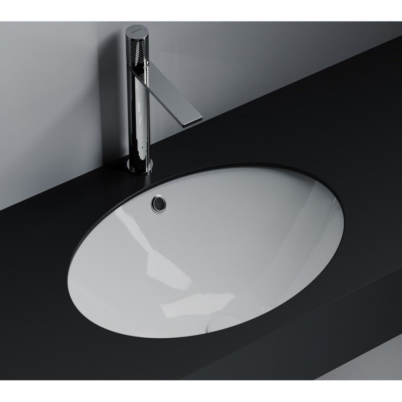 Раковина Ceramicanova Era CN6081, 61.5 см, сантехфарфор, белый