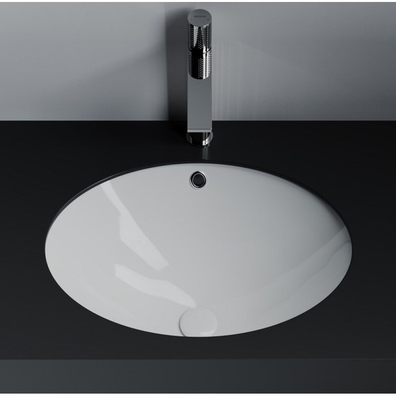 Раковина Ceramicanova Era CN6081, 61.5 см, сантехфарфор, белый