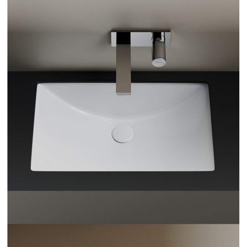 Раковина Ceramicanova Era CN6082, 60 см, сантехфарфор, белый