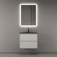 Тумба под раковину Sancos Cento CN60W 60, подвесная, белый глянец