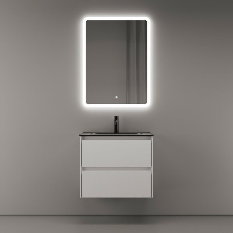 Тумба под раковину Sancos Cento CN60W 60, подвесная, белый глянец
