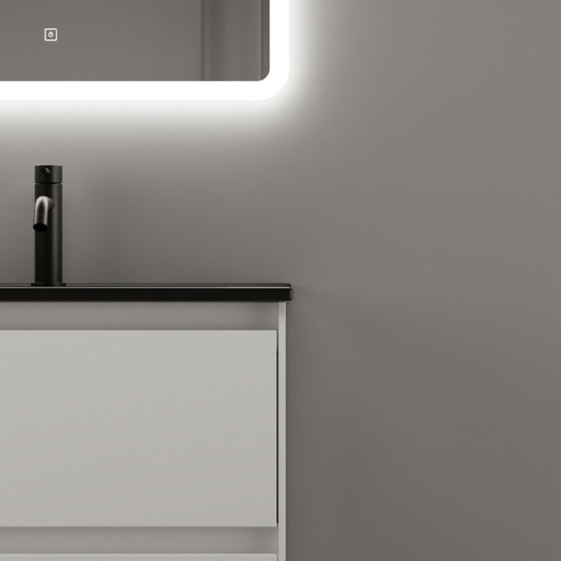 Тумба под раковину Sancos Cento CN60W 60, подвесная, белый глянец