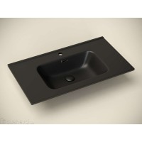 Раковина Ceramicanova Element, 80 x 46 см, черный матовый, CN7005MB, сантехфарфор