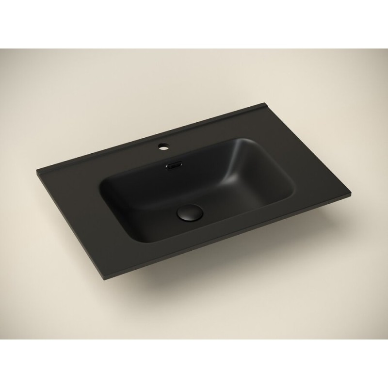 Раковина Ceramicanova Element, 70 x 46 см, черный матовый, CN7007MB, сантехфарфор