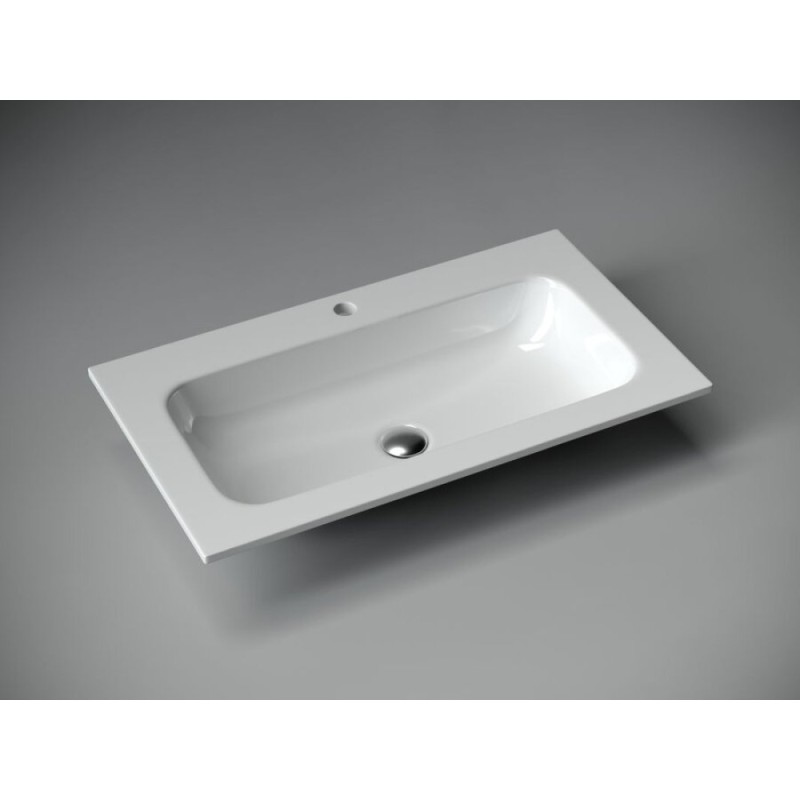 Раковина Ceramicanova Grace CN7012 встраиваемая, 81 х 45.7 см, белый, сантехфарфор