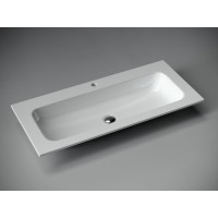 Раковина Ceramicanova Grace CN7013 встраиваемая, 101 х 45.7 см, белый, сантехфарфор