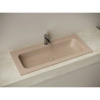 Раковина Ceramicanova Grace CN7013MC, 101 см, сантехфарфор, капучино матовый