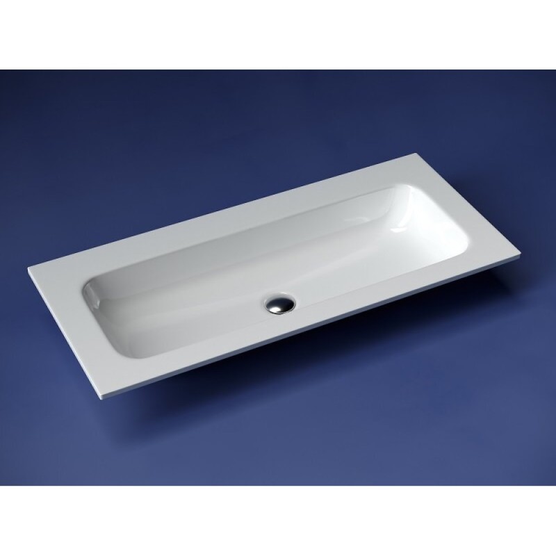 Раковина Ceramicanova Grace CN7013wx, 101 см, сантехфарфор, белая