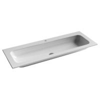 Раковина Ceramicanova Grace CN7017 121 x 45.7 x 13.7 см, накладная, прямоугольная, сантехфарфор