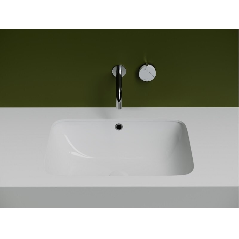Раковина Ceramicanova Element CN7018, 54 см, сантехфарфор, белый