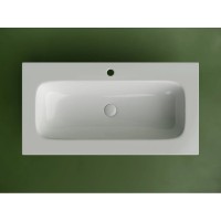 Раковина Ceramicanova Grace CN7019, 91 см, сантехфарфор, белый